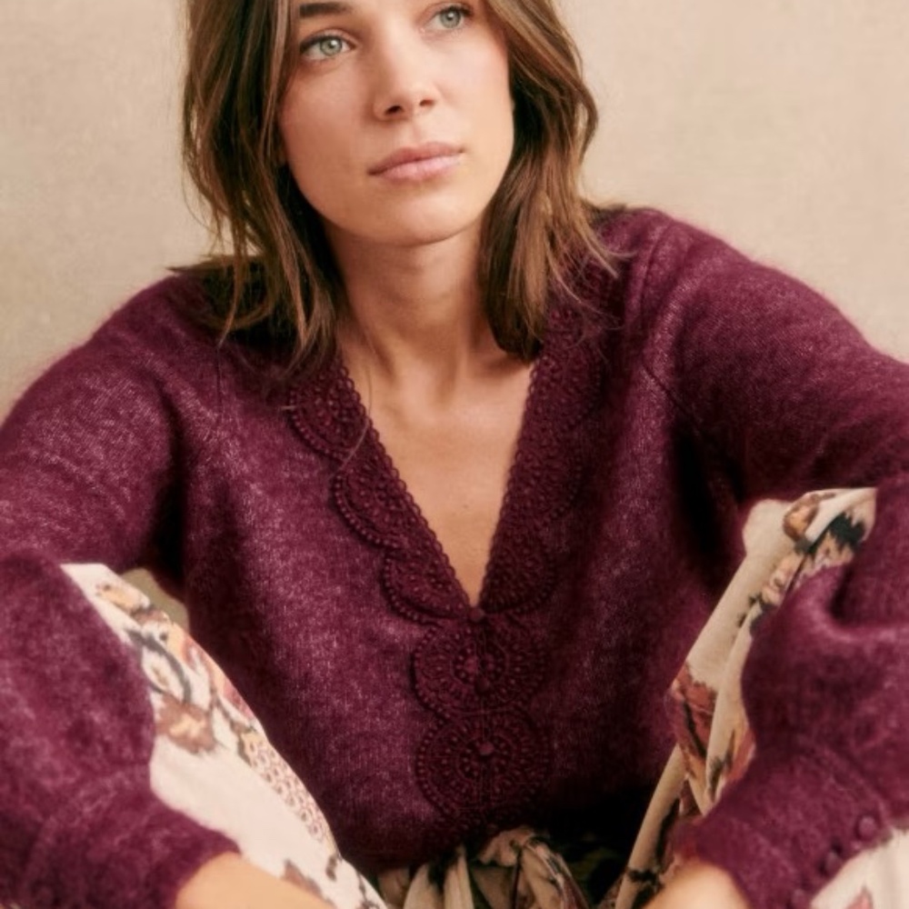 Sezane Henria cardigan - Picture 2 of 4